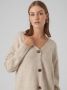 Vero Moda Oversized cardigan met knoopsluiting model 'LEFILE' - Thumbnail 4