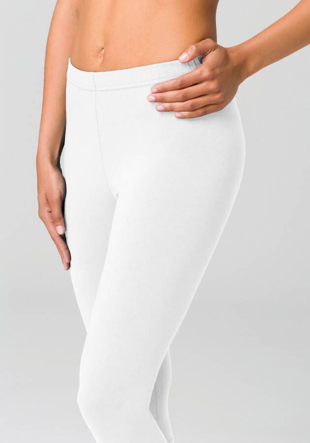vivance active Caprilegging met rubberen tailleband loungewear (Set van 2)