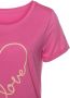 Vivance Dreams Big-shirt met hartjesprint - Thumbnail 4