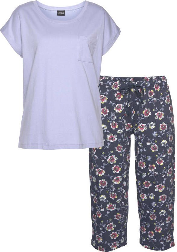 Vivance Dreams Capripyjama met gedessineerde pyjamabroek (2-delig)