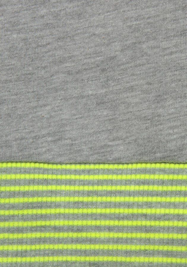Vivance Dreams Nachthemd met decoratieve flatlock-naden in neonkleuren