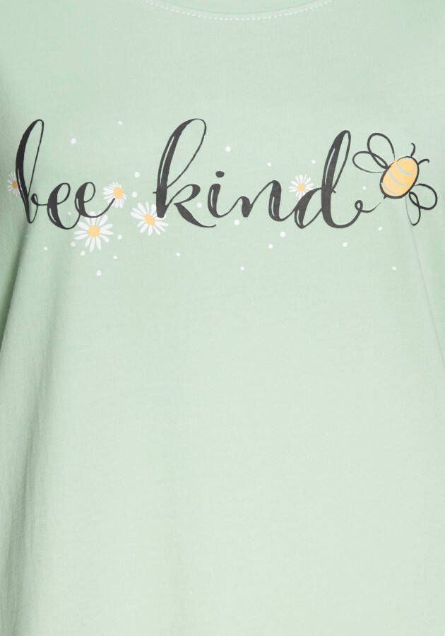 Vivance Dreams Nachthemd met madeliefje-print