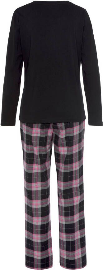 Vivance Dreams Pyjama van knuffelzacht flanel (2-delig)