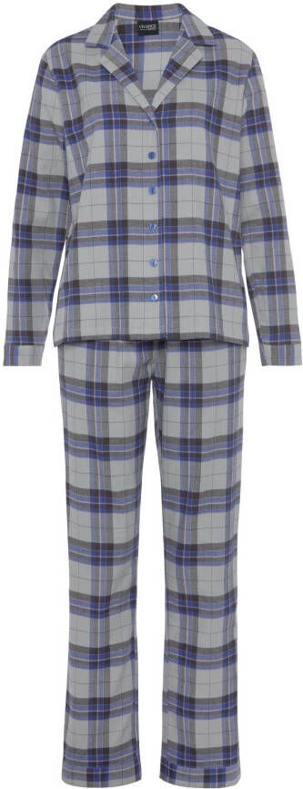 Vivance Dreams Pyjama van knuffelzacht flanel (2-delig)