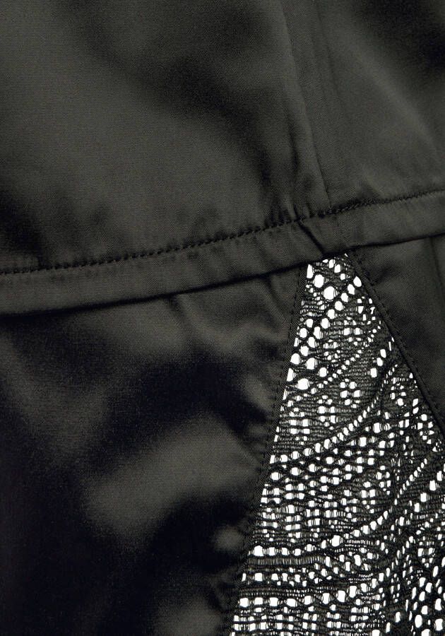 Vivance Dreams Pyjama met kanten inzetten (2-delig)
