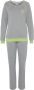 Vivance Dreams Pyjama met decoratieve flatlock-naden in neonkleuren (2-delig) - Thumbnail 2