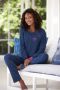 Vivance Dreams Pyjama met decoratieve flatlock-naden in neonkleuren (2-delig) - Thumbnail 3