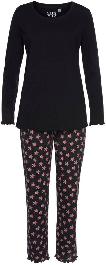 Vivance Dreams Pyjama met sterretjesprint (2-delig 1 stuk)