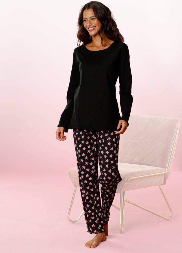 Vivance Dreams Pyjama met sterretjesprint (2-delig 1 stuk)