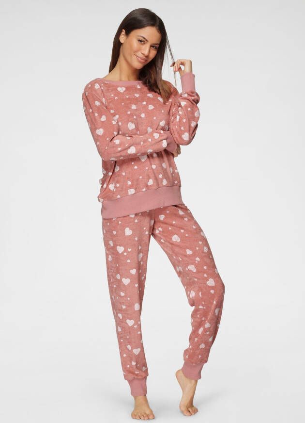 Vivance Dreams Pyjama met print all-over (2-delig 1 stuk)