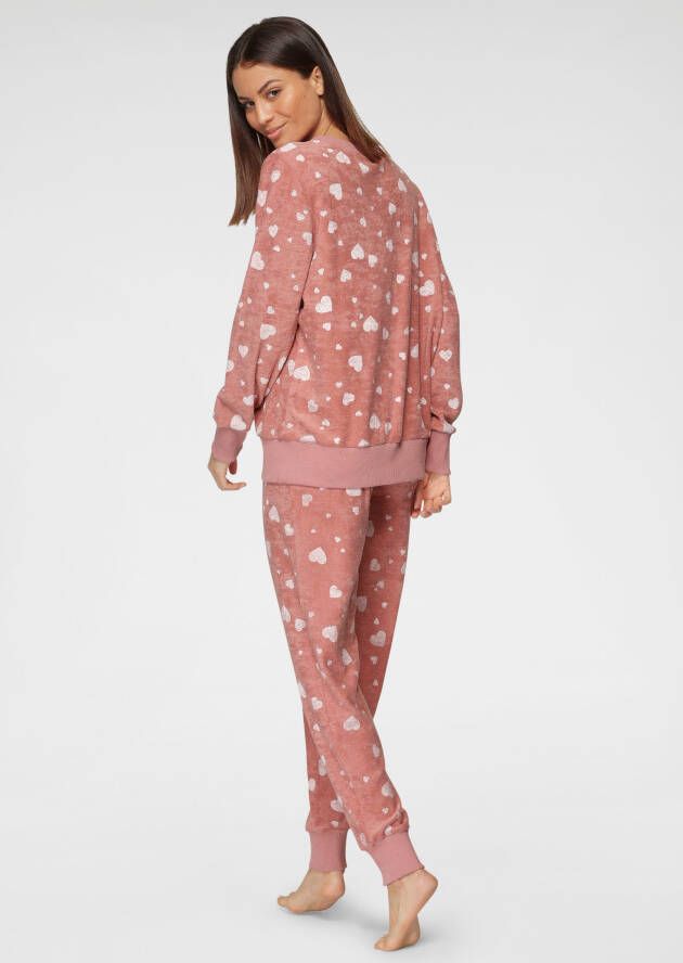 Vivance Dreams Pyjama met print all-over (2-delig 1 stuk)