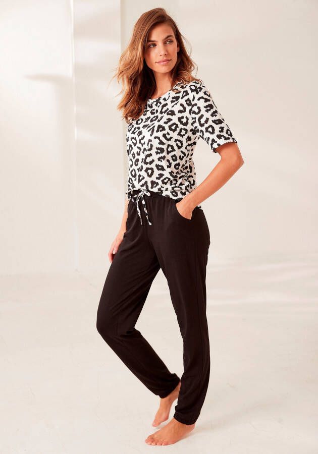 Vivance Dreams Pyjama met dierenprint