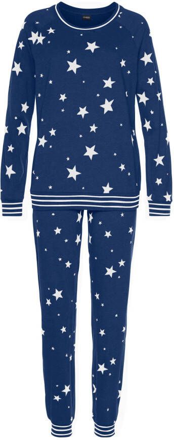 Vivance Dreams Pyjama met sterrenprint (2-delig 1 stuk)