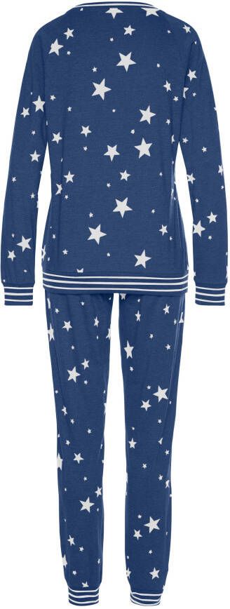 Vivance Dreams Pyjama met sterrenprint (2-delig 1 stuk)