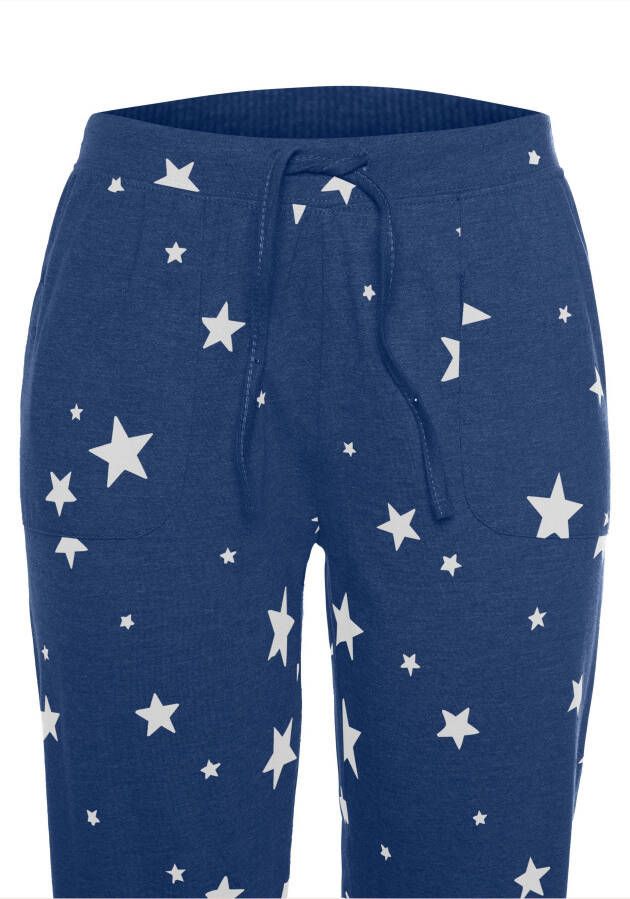 Vivance Dreams Pyjama met sterrenprint (2-delig 1 stuk)