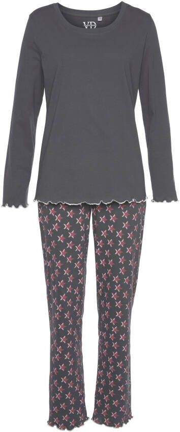 Vivance Dreams Pyjama met sterrenprint (2-delig 1 stuk)