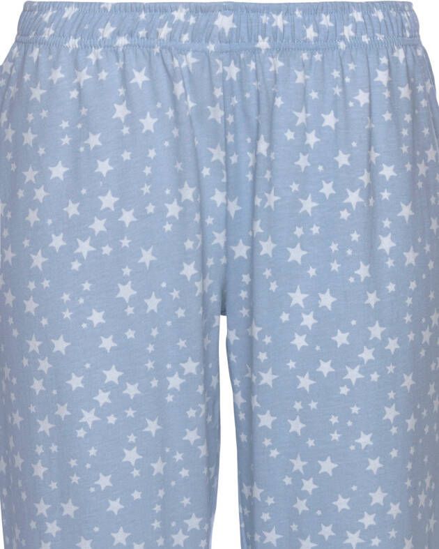 Vivance Dreams Pyjama met sterrenprint (2-delig 1 stuk)