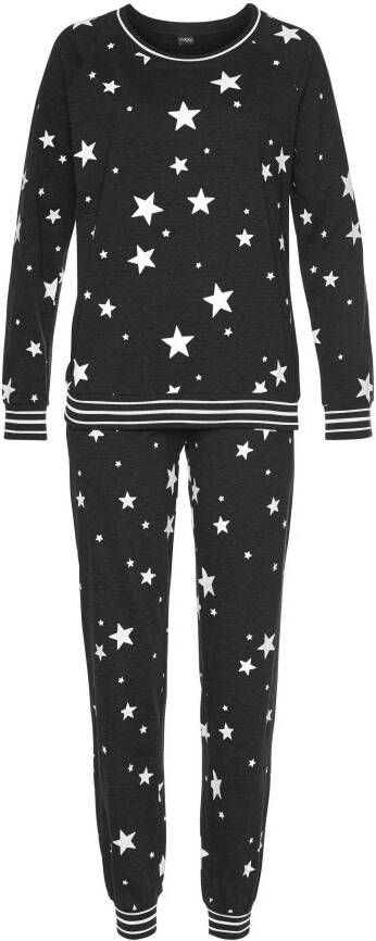 Vivance Dreams Pyjama met sterrenprint (2-delig 1 stuk)
