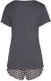 Vivance Dreams Shortama met statement-print (2-delig 1 stuk) - Thumbnail 3