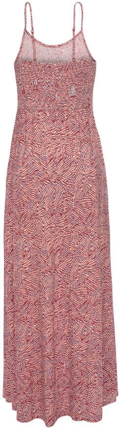 Vivance Maxi-jurk met grafische all-over print en zakken zomerjurk strandjurk