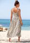 Vivance Midi-jurk met bloemenprint luchtige zomerjurk strandjurk - Thumbnail 3