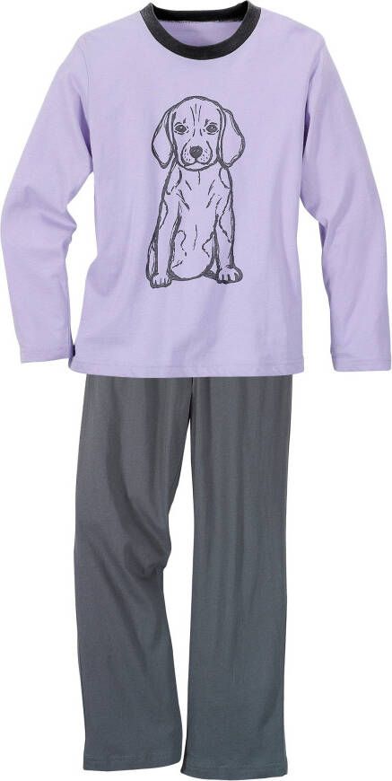 Vivance Pyjama Bovenstukken in mooie kleuren met animal-print (4-delig Set van 2)