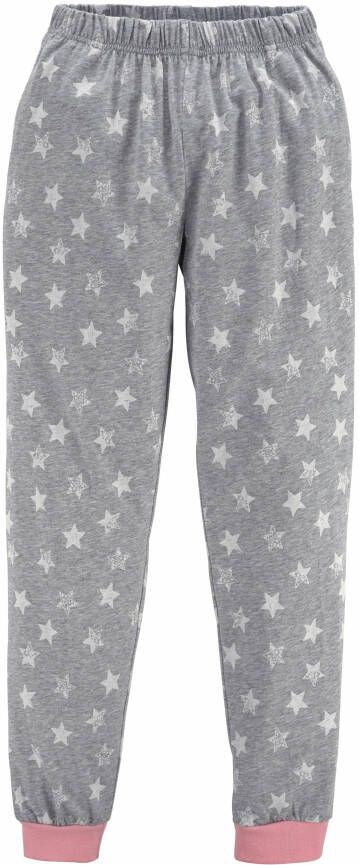 Vivance Pyjama in lange vorm met sterrenprint (2-delig 1 stuk)
