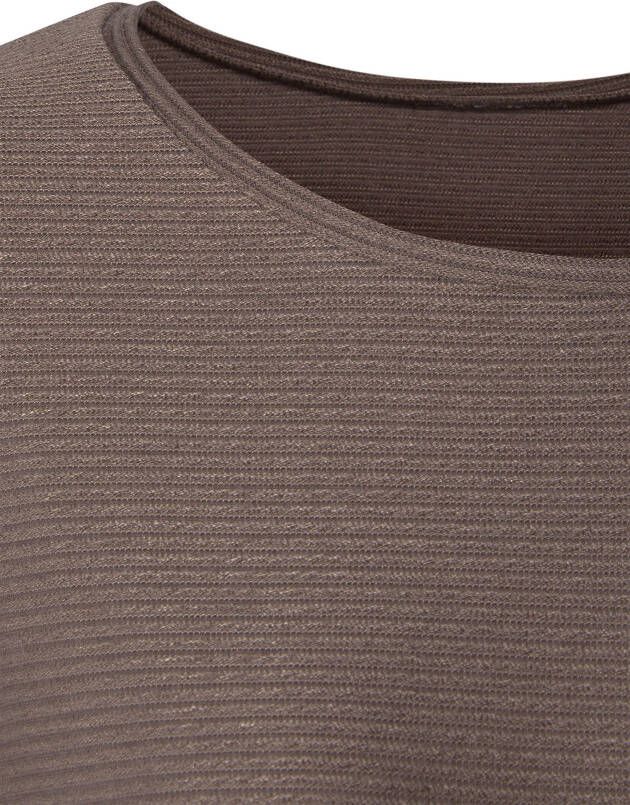 Vivance Shirt met 3 4-mouwen in gestructureerde kwaliteit