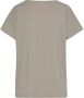 Vivance Shirt met korte mouwen met statement print op de voorkant katoenen t-shirt losse pasvorm - Thumbnail 4