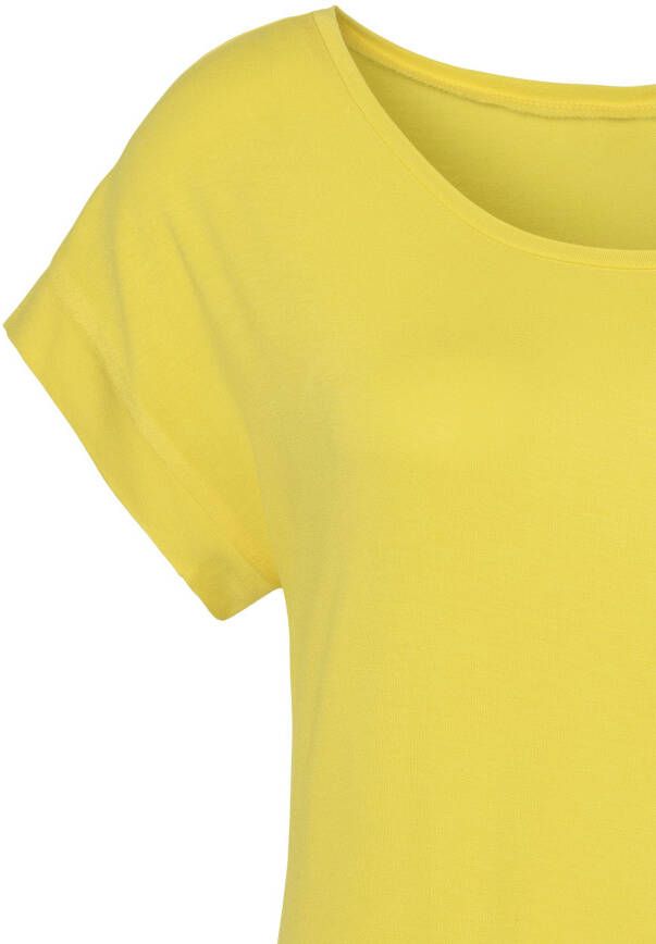 Vivance T-shirt met elastische zoomrand