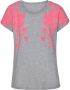 Vivance T-shirt met neonprint shirt met korte mouwen losse pasvorm - Thumbnail 2