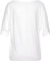Vivance T-shirt met cut-outs bij de mouwen shirt met korte mouwen en v-hals casual - Thumbnail 4