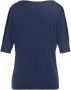 Vivance T-shirt met cut-outs bij de mouwen shirt met korte mouwen en v-hals casual - Thumbnail 4