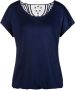 Vivance T-shirt met zachte gehaakte kant op de rug (Set van 2) - Thumbnail 5