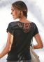 Vivance T-shirt met zachte gehaakte kant op de rug (Set van 2) - Thumbnail 3