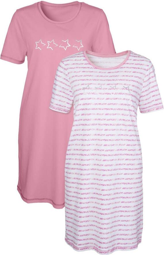 wäschepur Nachthemd Korte mouwen sleepshirts