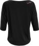 Winshape Shirt met 3 4-mouwen MCS001 ultralicht met neon koraalkleurige glitterprint - Thumbnail 2