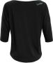 Winshape Shirt met 3 4-mouwen MCS001 ultralicht met neongroene glitter-print - Thumbnail 2