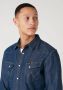 Wrangler Overhemd Lange Mouw Chemise Western Stone - Thumbnail 3