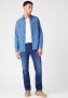 Wrangler Overhemd Lange Mouw 112130117 WESTERN-DENIM MEDIUM - Thumbnail 4