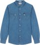 Wrangler Overhemd Lange Mouw 112130117 WESTERN-DENIM MEDIUM - Thumbnail 5