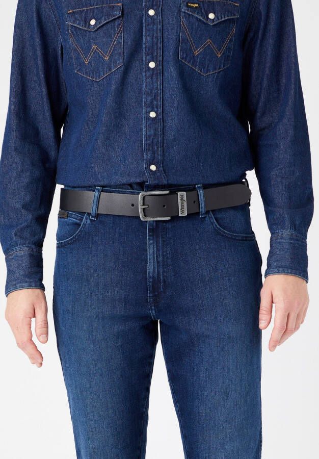 Wrangler Leren riem METAL LOOP