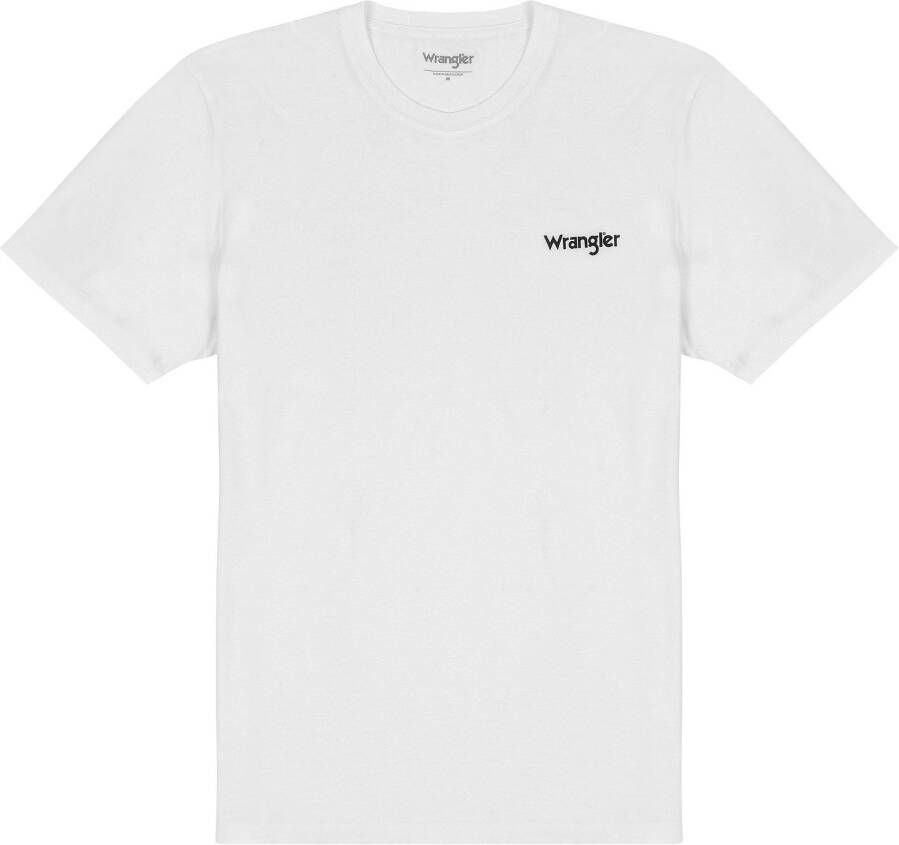 Wrangler T-shirt Sign Off (2-delig Set van 2)