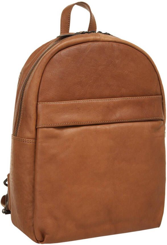 X-Zone Laptoprugzak echt leder