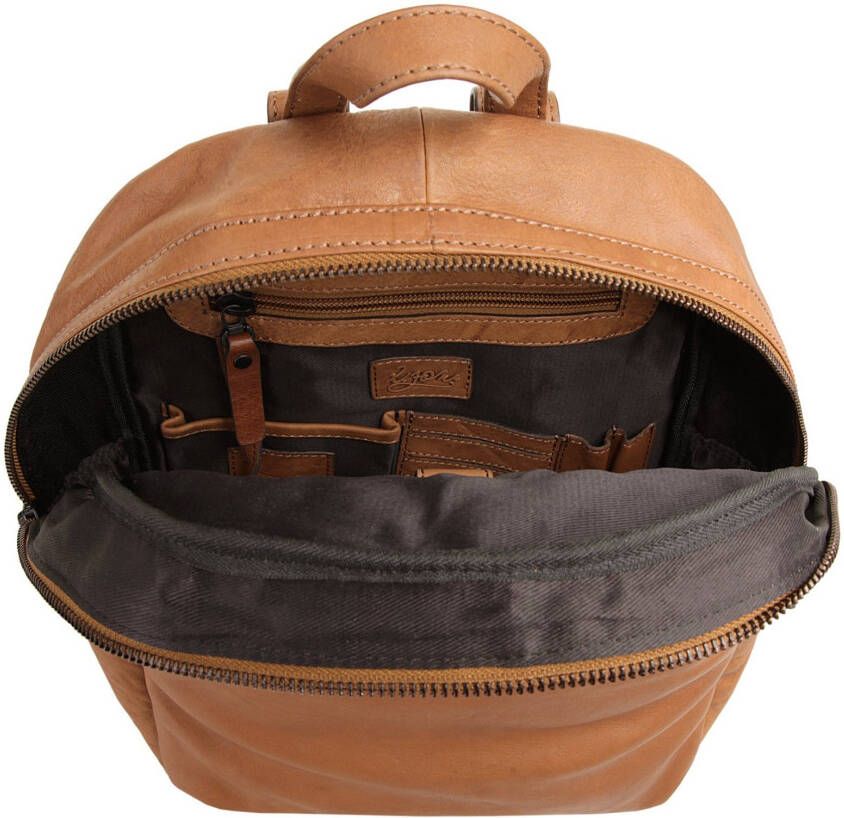 X-Zone Laptoprugzak echt leder