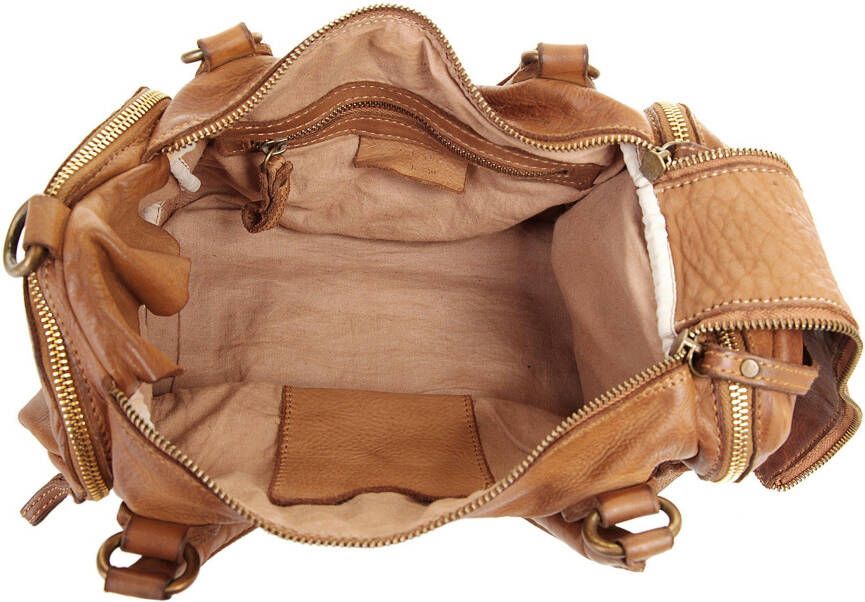 X-Zone Tas echt leer made in italy