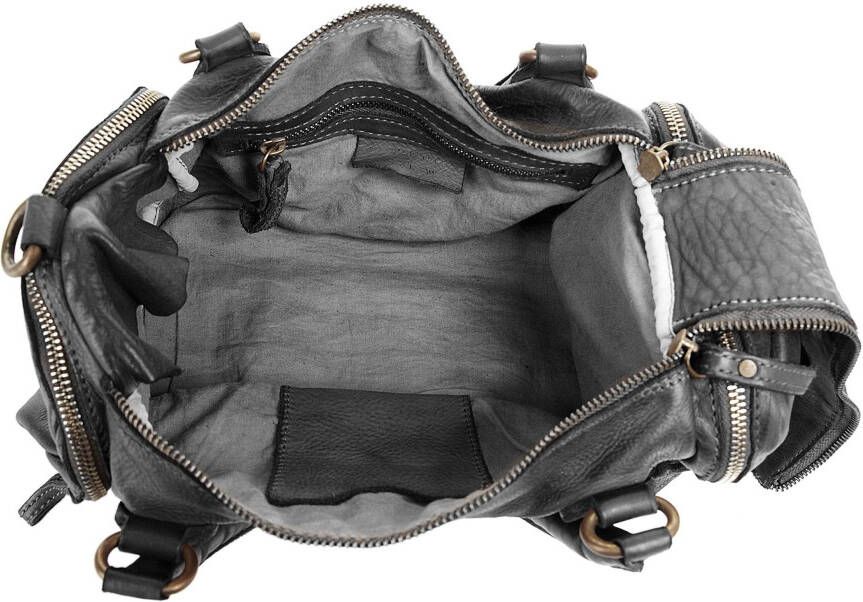 X-Zone Tas echt leer made in italy
