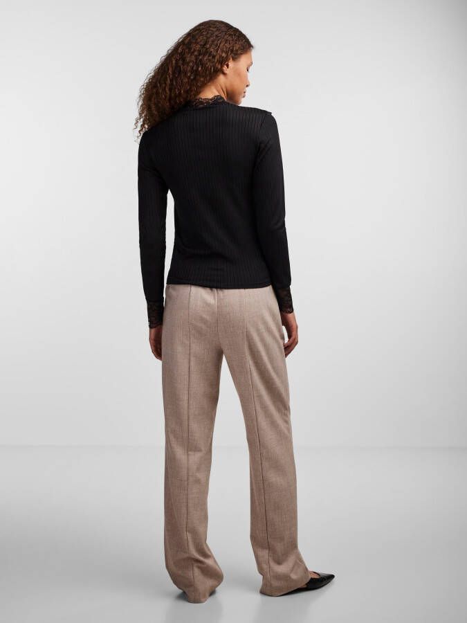 Y.A.S Shirt met lange mouwen YASBLACE LS TOP S. NOOS