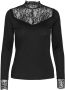 Y.A.S Shirt met lange mouwen YASBLACE LS TOP S. NOOS - Thumbnail 5