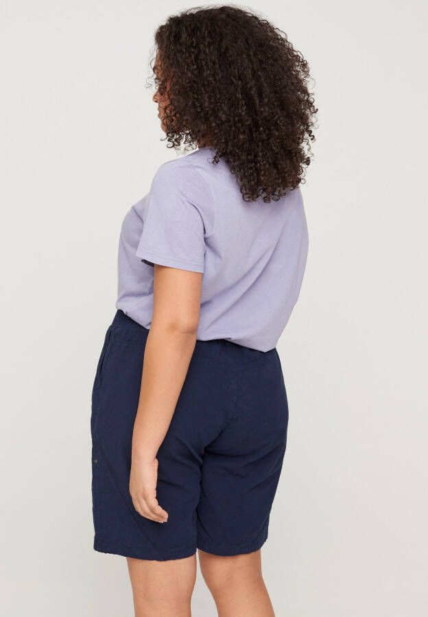 Zizzi Short Cotton met trekkoord
